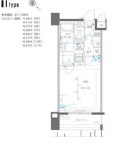 ZOOM横浜関内の間取り画像
