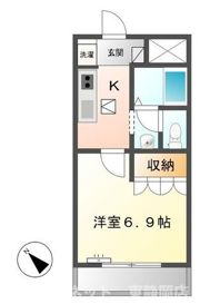 ラウンジ(LOUNGE）の間取り画像