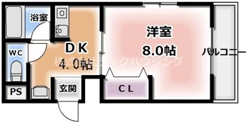 マンションハーモニーの間取り画像