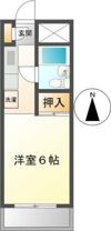 コーポ川添の間取り画像