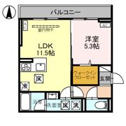 ノーブルラフィネ武蔵浦和の間取り画像