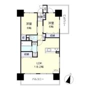 アルファライフ岡山駅南の間取り画像