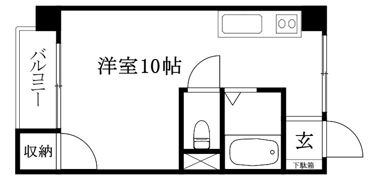 メゾン拾町の間取り画像
