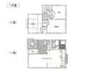 西本貸家の間取り画像