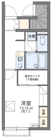 レオパレスAIKOの間取り画像