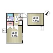 三島コーポの間取り画像