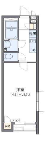 クレイノ清水せいわの間取り画像