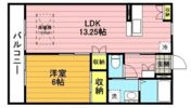 スカイサニーの間取り画像