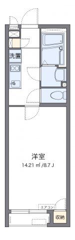 クレイノボヌール テルマエの間取り画像