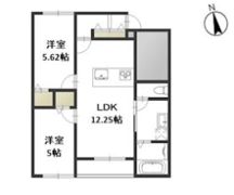 フライハイトAの間取り画像