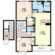 ソサイティー上袋の間取り画像