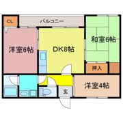 ロイヤルハイツの間取り画像