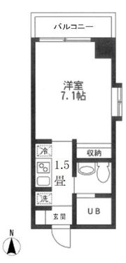 KDXレジデンス御徒町の間取り画像