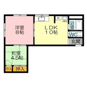 ハイツフラワー立町の間取り画像