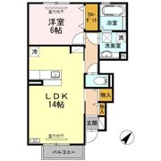 D-room本郷新 Bの間取り画像