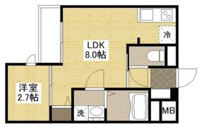 月光南観音四番館の間取り画像