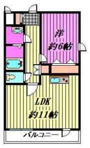 グラッドの間取り画像
