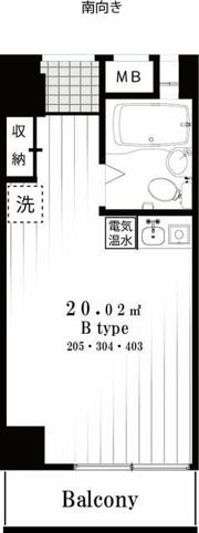 メゾン淡路の間取り画像