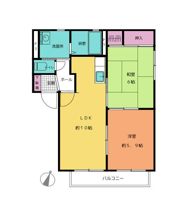 サーン山手住宅の間取り画像