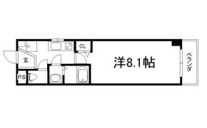 ウエスト一条の間取り画像