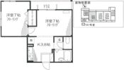 Neue Burg東十条の間取り画像