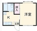 コーポ小沢Aの間取り画像