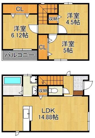 八枝小学校(600m)