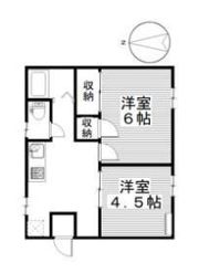 第二セントラルハイツの間取り画像