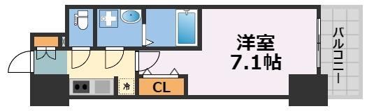 S-RESIDENCE堺筋本町Deuxの間取り画像