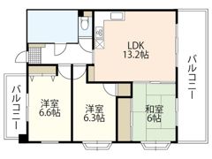 グリーンヒル吉村3の間取り画像