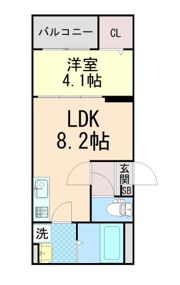 ルアナ 新神戸(ルアナ シンコウベ)の間取り画像