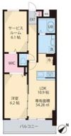 ソレアード茗荷谷の間取り画像
