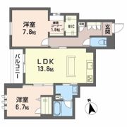 ShaMaison神通町の間取り画像
