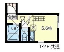 ユナイト追浜ブルターニュの間取り画像