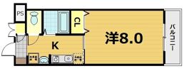 ラポール藤の間取り画像