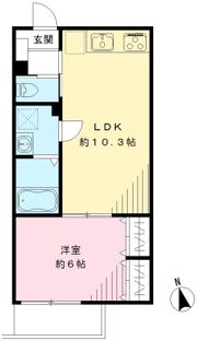 ヴィラ デ ソールの間取り画像