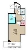 サンマリノ アネックス(E-189)の間取り画像