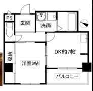 コート六甲鶴甲の間取り画像
