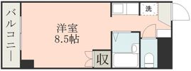 ルフェール熊本通町の間取り画像