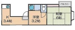 ヒューマンプラザC棟の間取り画像