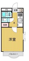 セントリヴィエール南方の間取り画像