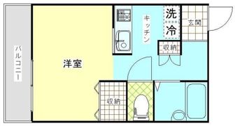 グリーンベルハイツの間取り画像