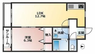 サンライズエアポートの間取り画像