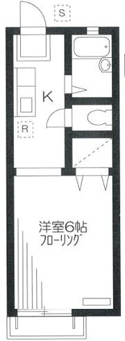 エクセルハイツの間取り画像