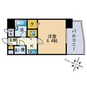 ライオンズマンション天神南の間取り画像