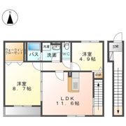 フォレストⅢの間取り画像