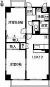 メトロ扶桑の間取り画像