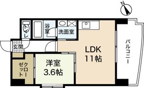 ユートピア舟入中町の間取り画像