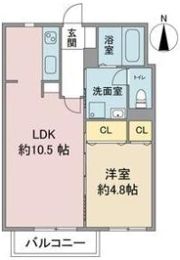 ベルコリーヌの間取り画像