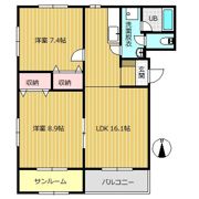 プレスティはぎはらの間取り画像